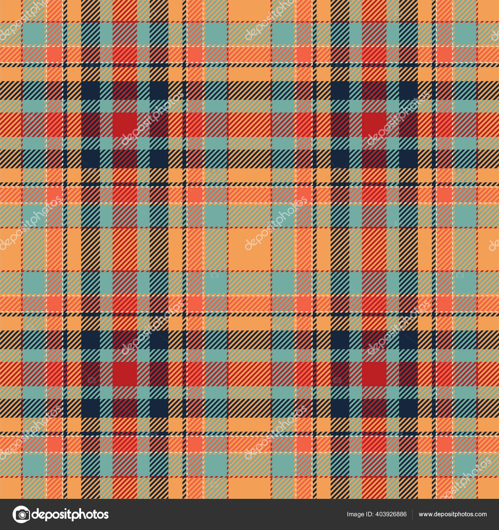 Padrão de xadrez xadrez textura de tecido sem costura design de impressão  têxtil tartan