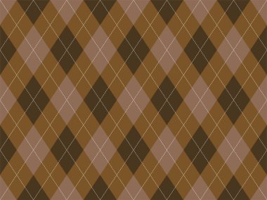 Argyle deseni kusursuz. Kumaş dokusu arka planı. Klasik argill vektör süslemesi.