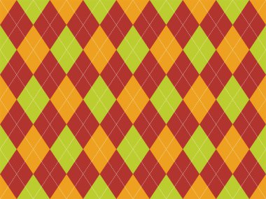 Argyle deseni kusursuz. Kumaş dokusu arka planı. Klasik argill vektör süslemesi.