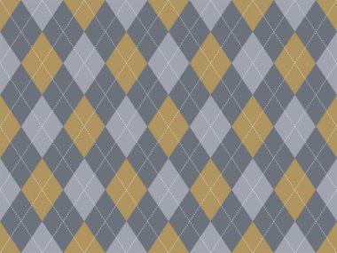 Argyle deseni kusursuz. Kumaş dokusu arka planı. Klasik argill vektör süslemesi.