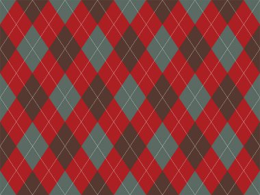 Argyle deseni kusursuz. Kumaş dokusu arka planı. Klasik argill vektör süslemesi.