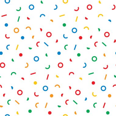 Kusursuz desen. Soyut arkaplan rengi. Vektör tasarım ambalaj kağıdı. 