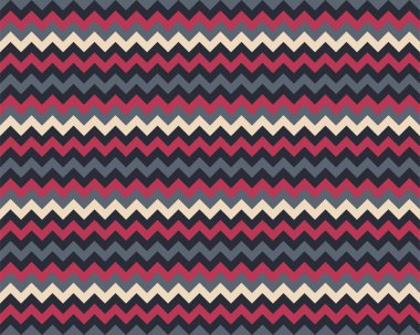 Zigzag deseni pürüzsüz. Zig zag arkaplan rengi. Vektör soyut tasarımı.