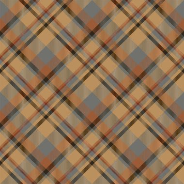 Tartan İskoçya kusursuz ekose desenli taşıyıcı. Retro arkaplan kumaşı. Tekstil baskısı, ambalaj kağıdı, hediye kartı, duvar kağıdı düz tasarım için klasik denetim renk kare geometrik dokusu.