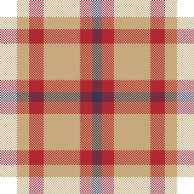 Piksel arkaplan vektör tasarımı. Modern, pürüzsüz desenli ekose. Kare kumaş. Tartan İskoç tekstili. Güzellik rengi süsleri..