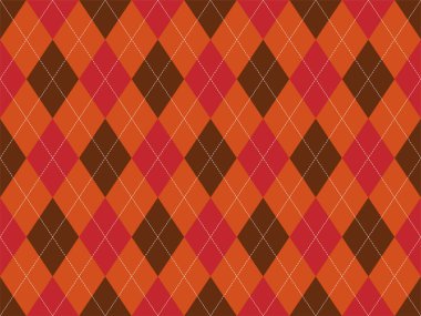 Argyle deseni kusursuz. Kumaş dokusu arka planı. Klasik argill vektör süslemesi.