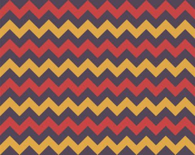 Zigzag deseni pürüzsüz. Zig zag arkaplan rengi. Vektör soyut tasarımı.