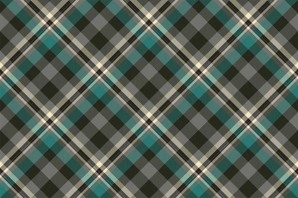 Tartan Scotland Seamless Plaid Pattern Vector Retro Background Fabric Vintage — Stock Vector