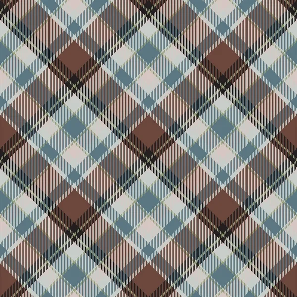 Vetor Padrão Xadrez Sem Costura Tartan Scotland Tecido Fundo Retro —  Vetores de Stock