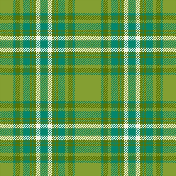 Vecteur Motif Carreaux Écossais Tartan Sans Couture Tissu Fond Rétro — Image vectorielle