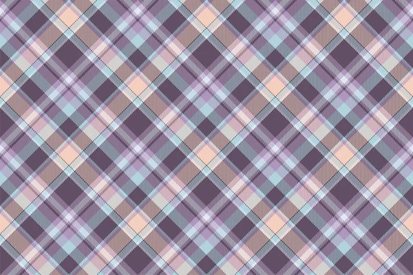 Vetor Padrão Xadrez Sem Costura Tartan Scotland Tecido Fundo Retro — Vetor de Stock