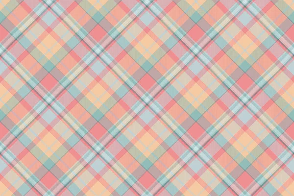 Vetor Padrão Xadrez Sem Costura Tartan Scotland Tecido Fundo Retro —  Vetores de Stock