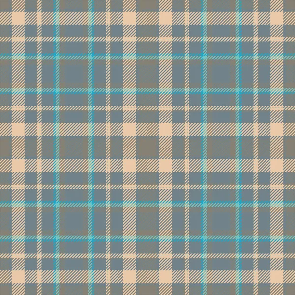 Tartan Scotland Nahtlos Karierte Muster Vektor Retro Hintergrund Stoff Vintage — Stockvektor