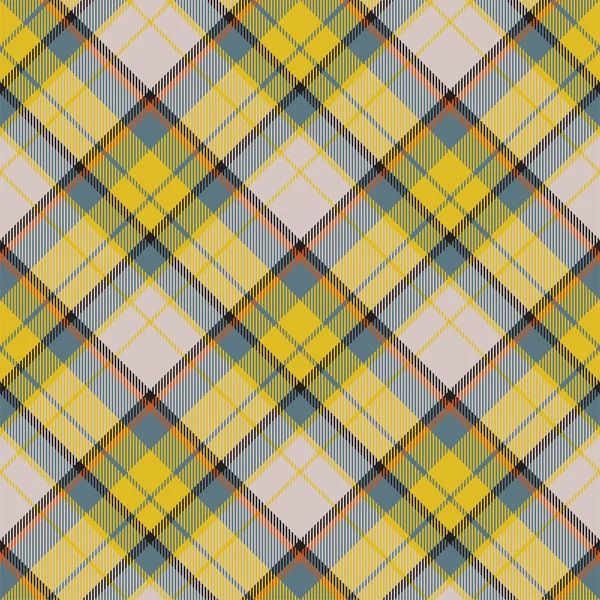 Tartan Skoçya Kusursuz Ekose Desenli Taşıyıcı Retro Arkaplan Kumaşı Tekstil — Stok Vektör