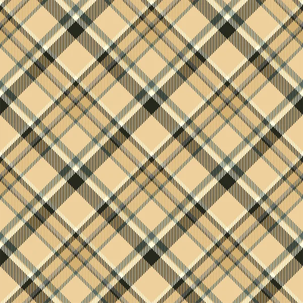 Tartan Scotland Nahtlos Karierte Muster Vektor Retro Hintergrund Stoff Vintage — Stockvektor