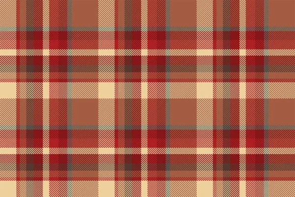 Tartan Scotland Seamless Plaid 빈티지는 인쇄에 네모난 기하학적 포장지 디자인을 — 스톡 벡터