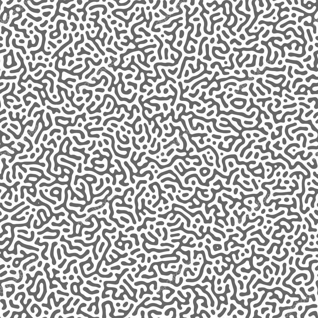 Seamless abstract pattern. Vector background black white design.