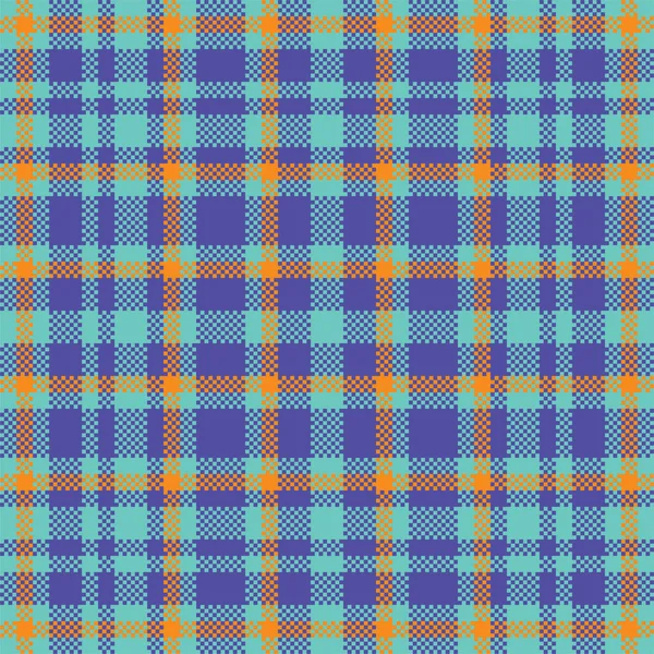 Tartan Plaid Modello Senza Soluzione Continuità Stampa Texture Tessuto Controlla — Vettoriale Stock