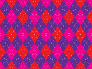 Argyle deseni kusursuz. Kumaş dokusu arka planı. Klasik argill vektör süslemesi.