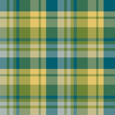 Tartan İskoçya kusursuz ekose desenli taşıyıcı. Retro arkaplan kumaşı. Tekstil baskısı, ambalaj kağıdı, hediye kartı, duvar kağıdı düz tasarım için klasik denetim renk kare geometrik dokusu.