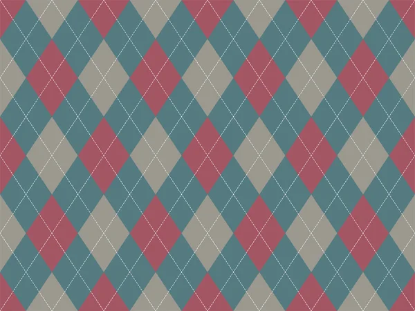 Argyle deseni kusursuz. Kumaş dokusu arka planı. Klasik argill vektör süslemesi.