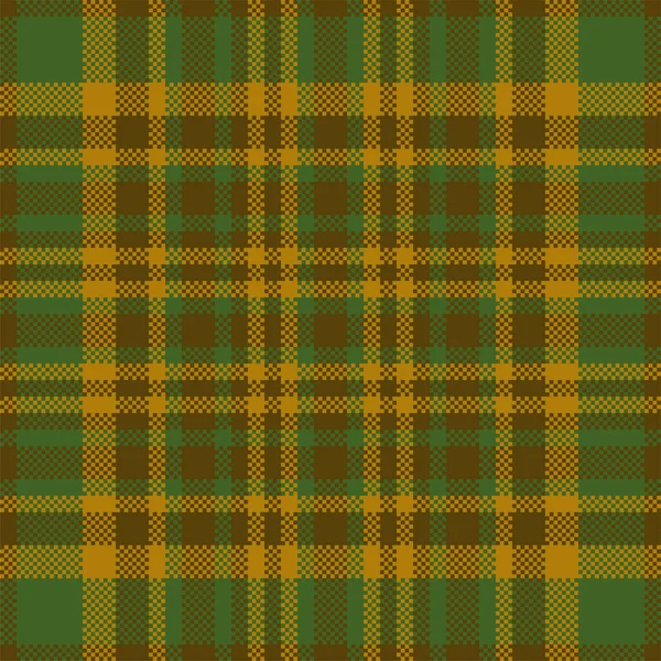 Tartan Ruitpatroon Naadloos Print Stof Textuur Controleer Vectorachtergrond — Stockvector