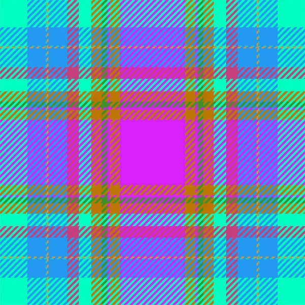 Tartan Scotland Nahtlos Karierte Muster Vektor Retro Hintergrund Stoff Vintage — Stockvektor