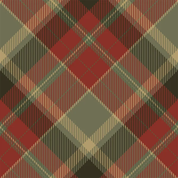 Tartan Scotland Naadloze Ruitpatroon Vector Retro Achtergrond Stof Vintage Check — Stockvector