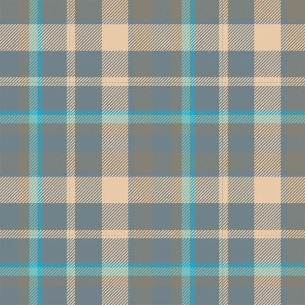 Tartan Skotska Sömlös Rutig Mönster Vektor Retro Bakgrund Tyg Vintage — Stock vektor