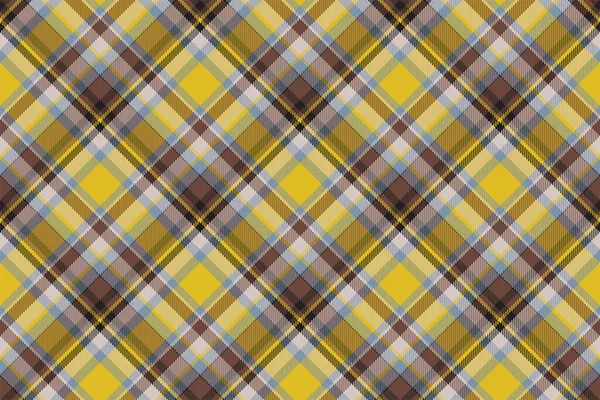 Tartan Scotland Seamless Plaid Pattern Vector Retro Background Fabric Vintage — Stock Vector