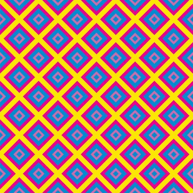 Kusursuz desenli geometrik. Renkli soyut arka plan. Vektör tasarımı. Modern biçim.