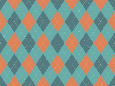 Argyle deseni kusursuz. Kumaş dokusu arka planı. Klasik argill vektör süslemesi.