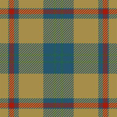 Ekose desenli. Kumaş dokusunu kontrol et. Çizgili kare arka plan. Vektör tekstil tartan tasarımı.