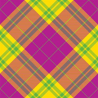 Ekose desenleri kontrol et. Tartan kumaş dokusu. Çizgili kare arka plan. Vektör tekstil tasarımı.