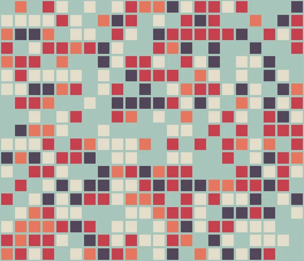 Mosaico Color Fondo Colorido Patrón Sin Costura Abstracto Ilustración Vectorial — Vector de stock