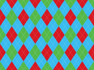 Argyle deseni kusursuz. Kumaş dokusu arka planı. Klasik argill vektör süslemesi.