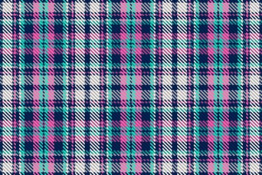 Ekose desenli. Kumaş dokusunu kontrol et. Çizgili kare arka plan. Vektör tekstil tasarımı tartan.