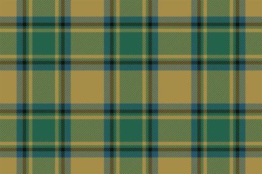 Ekose desenli. Kumaş dokusunu kontrol et. Çizgili kare arka plan. Vektör tekstil tasarımı. Tartan arkaplanı.