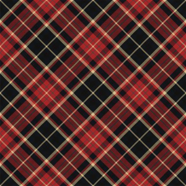 Ekose desenli. Çizgili kumaş dokusu. Arkaplanı kontrol et. Tartan vektör tekstil tasarımı.