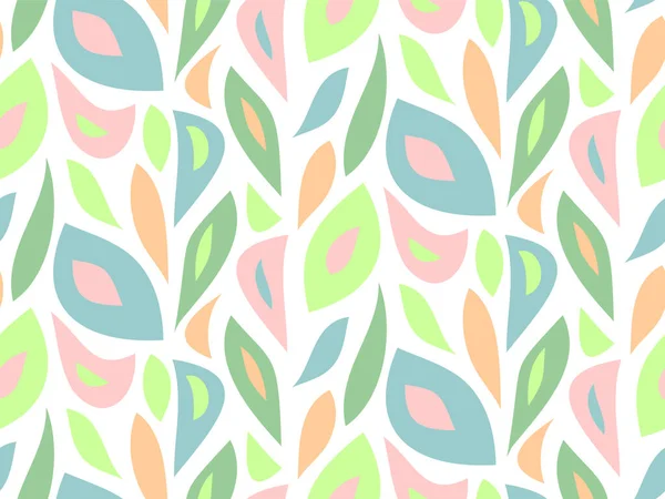 Yapraklar pürüzsüz. Modern vektör arkaplanı. Kumaş tekstil veya yazdırma ürünleri için şablon.