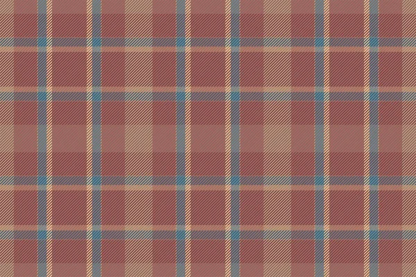 Karomuster Nahtlos Textur Prüfen Streifen Quadratischen Hintergrund Vektor Textildesign Tartan — Stockvektor