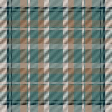 Ekose desenli. Kumaş dokusunu kontrol et. Çizgili kare arka plan. Vektör tekstil tasarımı tartan.