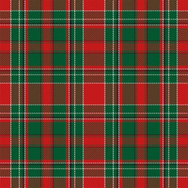 Ekose desenli. Kumaş dokusunu kontrol et. Çizgili kare arka plan. Vektör tekstil tasarımı tartan.
