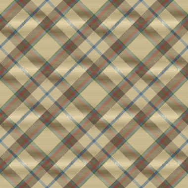 Ekose desenli. Kumaş dokusunu kontrol et. Çizgili kare arka plan. Vektör tekstil tasarımı tartan.