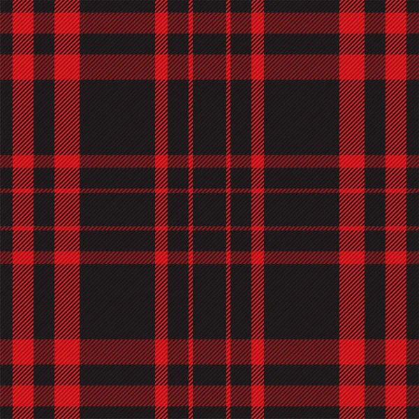 Plaid Pattern Seamless Check Fabric Texture Stripe Square Background Vector — Stock Vector