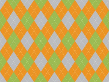 Argyle deseni kusursuz. Kumaş dokusu arka planı. Klasik argill vektör süslemesi.