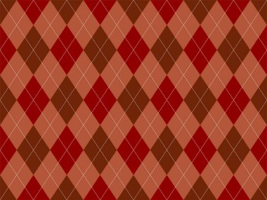 Argyle deseni kusursuz. Kumaş dokusu arka planı. Klasik argill vektör süslemesi.