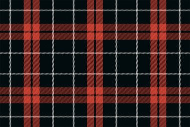 Ekose desenli. Kumaş dokusunu kontrol et. Çizgili kare arka plan. Vektör tekstil tasarımı tartan.