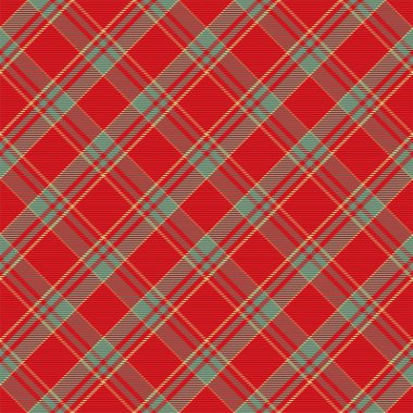 Ekose desenli. Kumaş dokusunu kontrol et. Çizgili kare arka plan. Vektör tekstil tasarımı tartan.