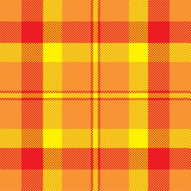 Piksel arkaplan vektör tasarımı. Modern, pürüzsüz desenli ekose. Kare kumaş. Tartan İskoç tekstili. Güzellik rengi süsleri..